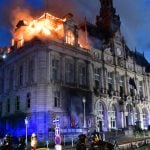Limoges Town Hall Largely Lost in Fire During French Protests