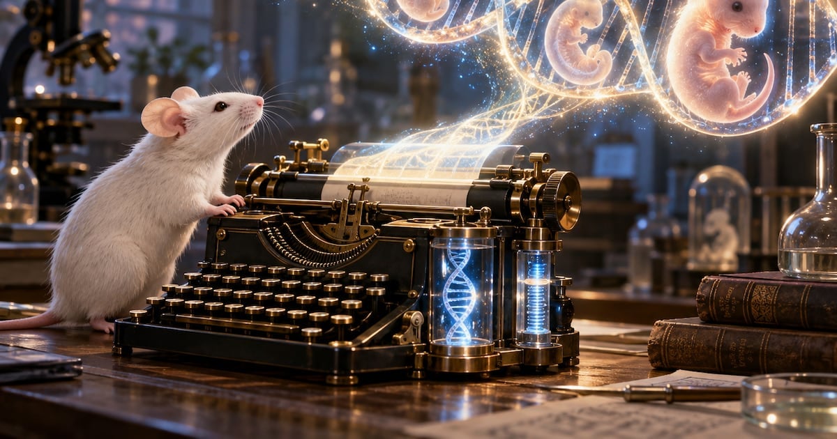 DNA Typewriter Records 1.28 Million Cells in Mouse Embryo